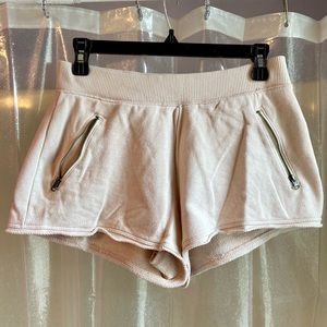 Aerie Zipper Pocket Pajama Lounge Sweat Shorts